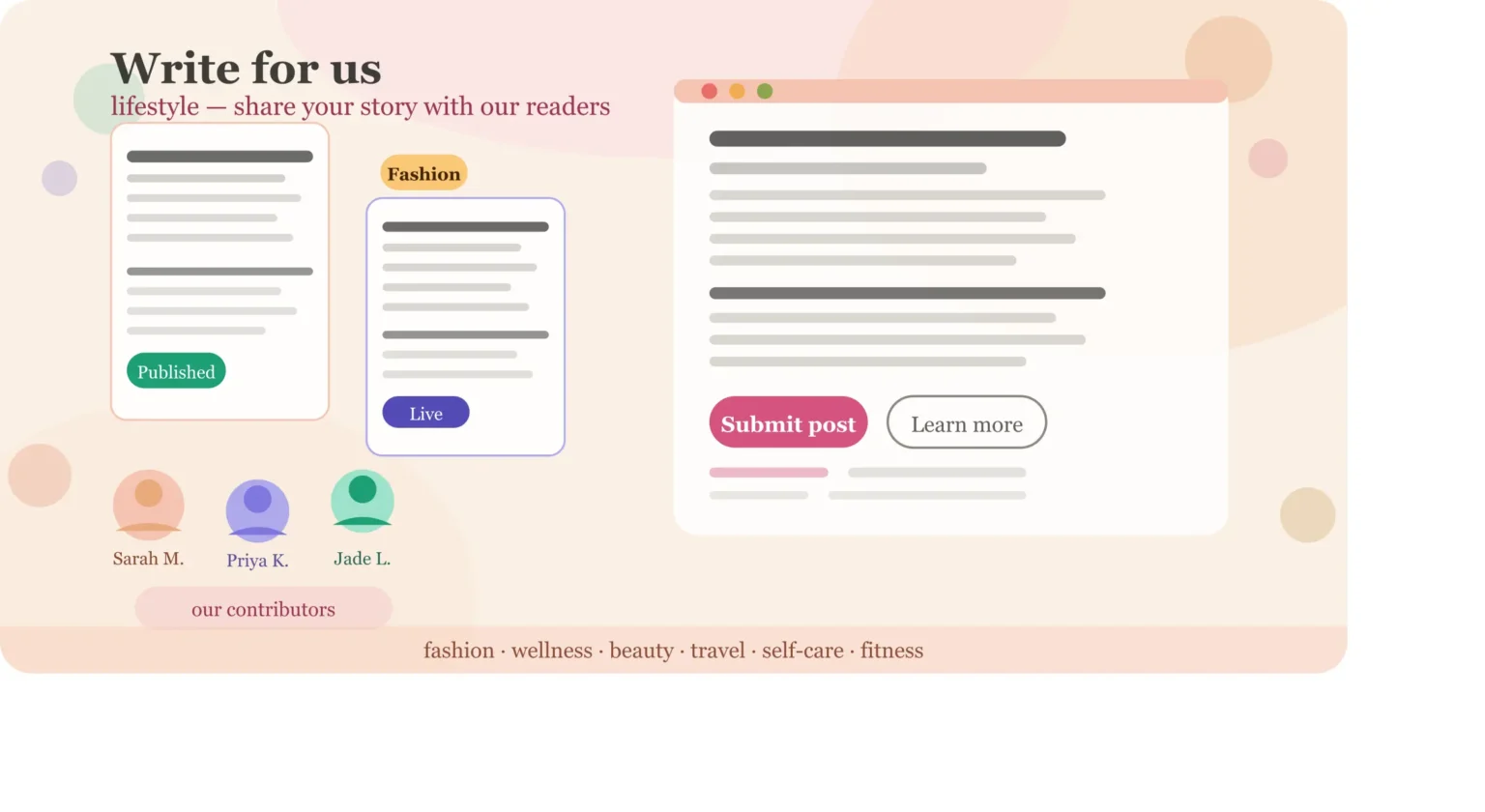 Write for us lifestyle baddiehub