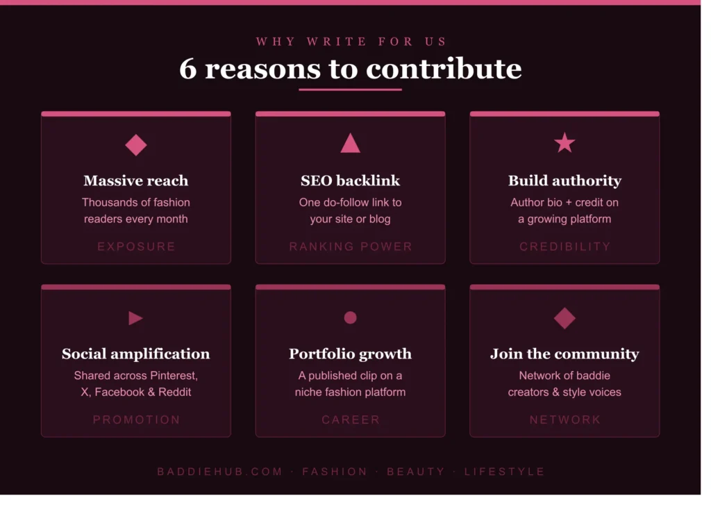 Why Write for Us baddiehub_benefits